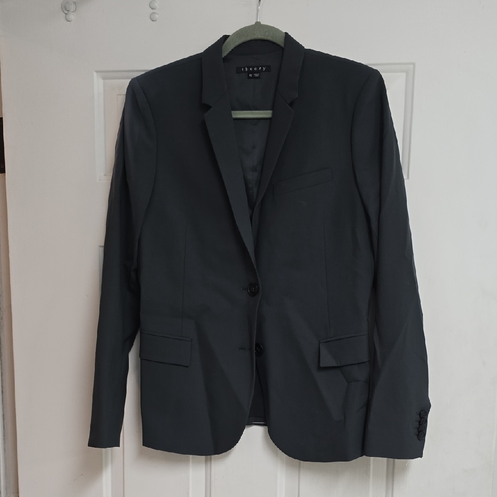 Theory Charcoal Blazer